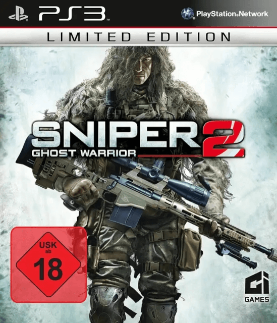 Sniper Ghost Warrior 2 box art for Playstation 3